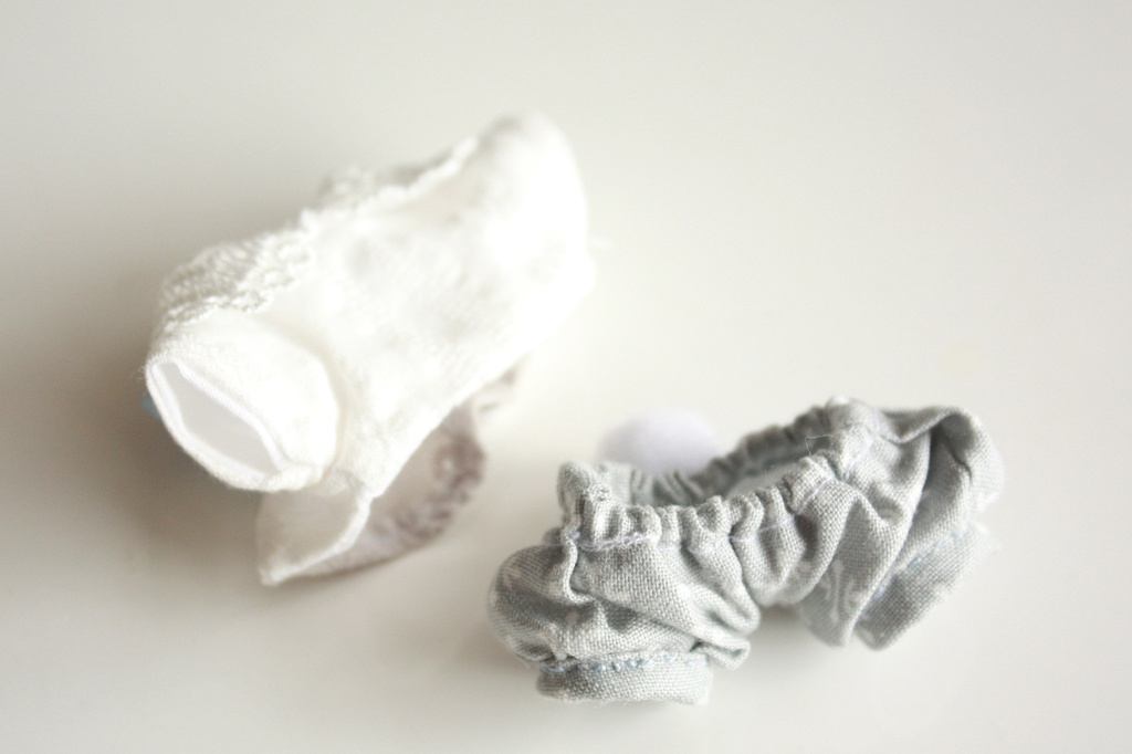 しっぽのついたお洋服(白シャツセット)