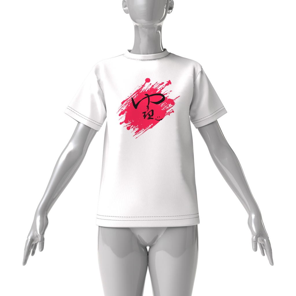 ゆう理ロゴ ビッグシルエットTシャツ