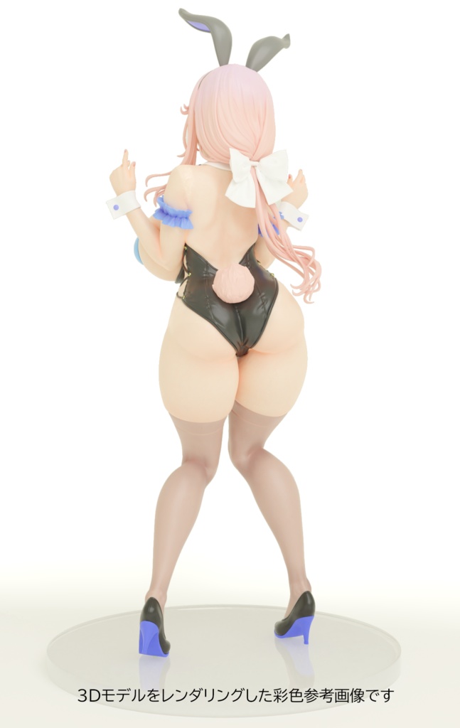 しぐるくんのママ・かなえバニー ガレージキット用STLデータ