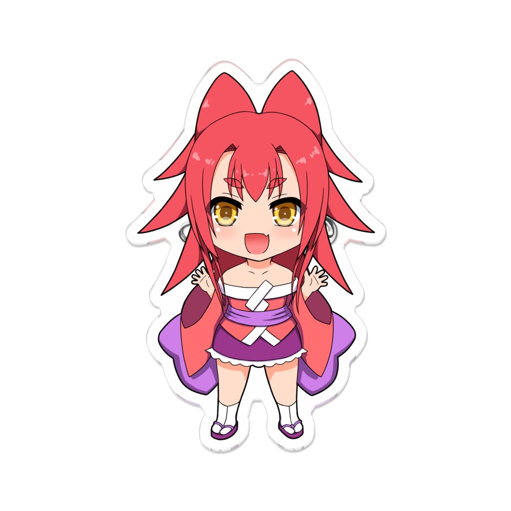 【アクリルバッジ】ミコト（ミニキャラ）