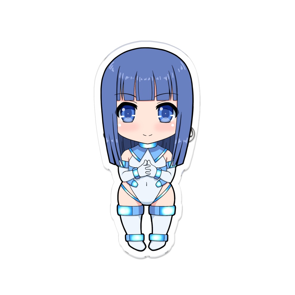 【アクリルバッジ】ナツキ（ミニキャラ）