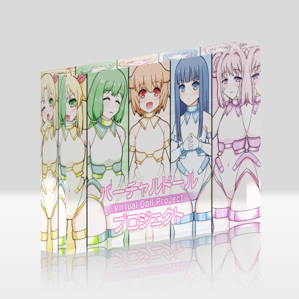 【アクリルブロック】バーチャルドール・プロジェクト(素体)