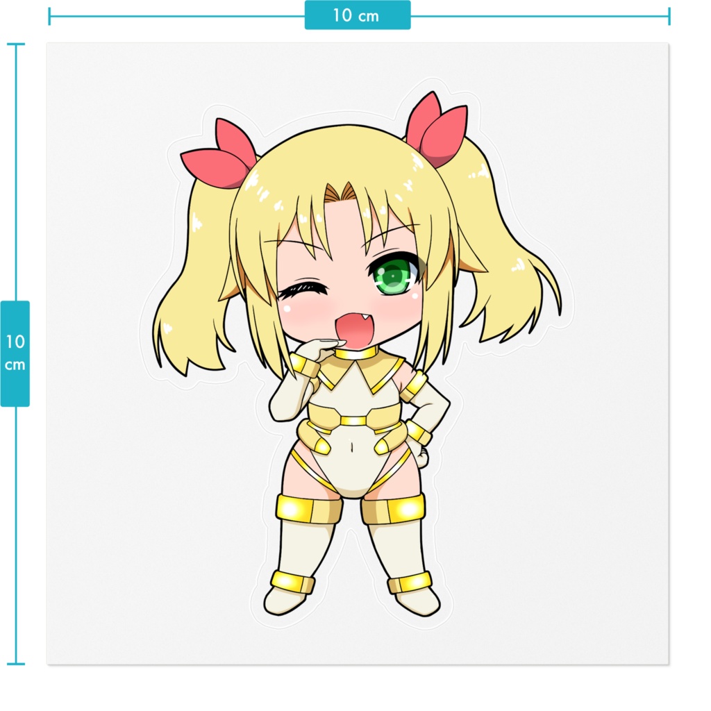 【ステッカー】アスカ(ミニキャラ)