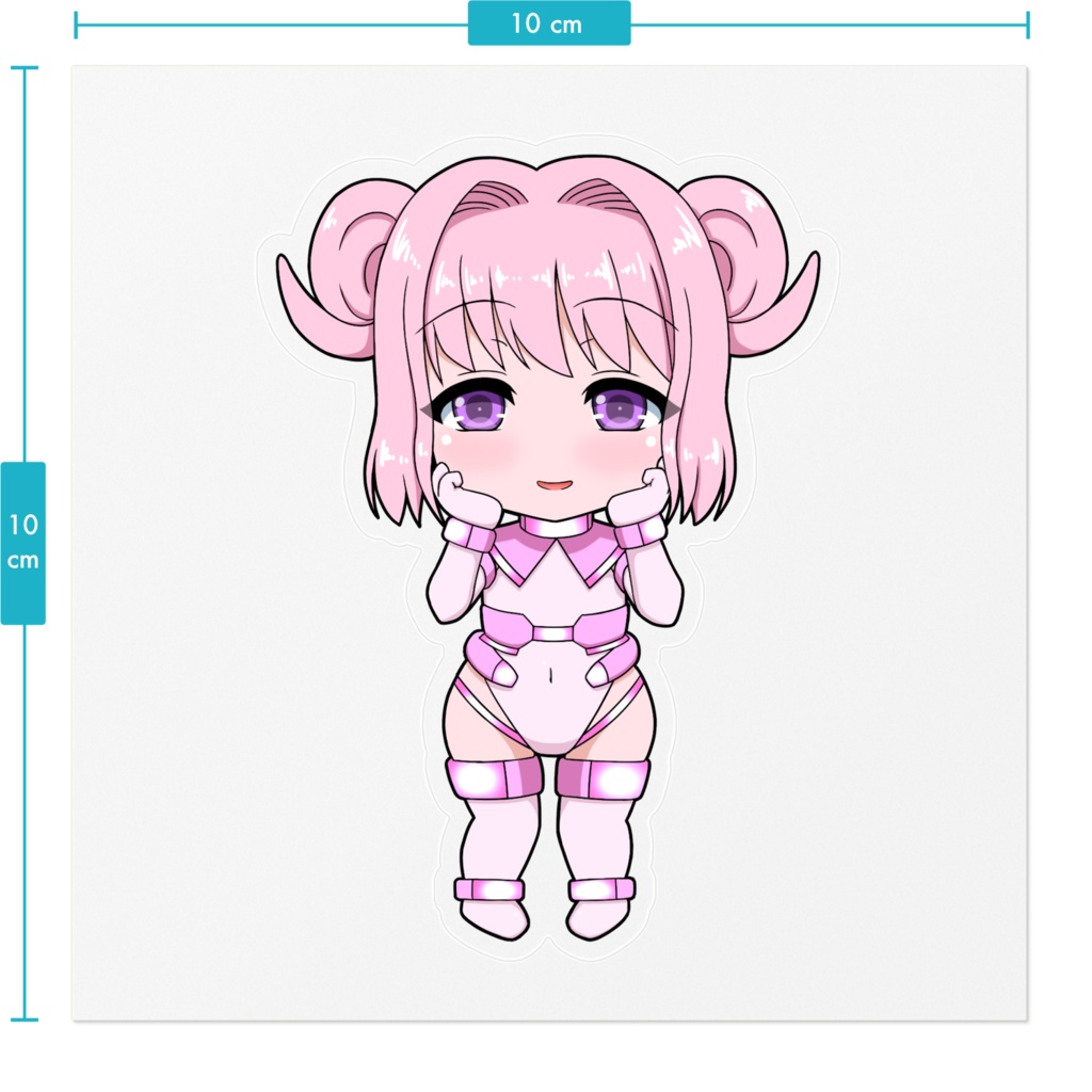 【ステッカー】サクヤ(ミニキャラ)