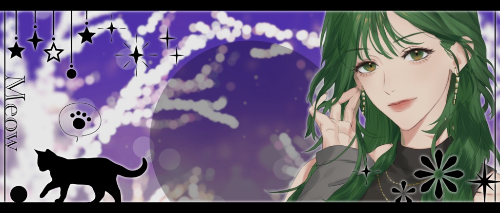 IRIAM/IRIAMヘッダー・アイコンリング(キャット・イルミネーション)