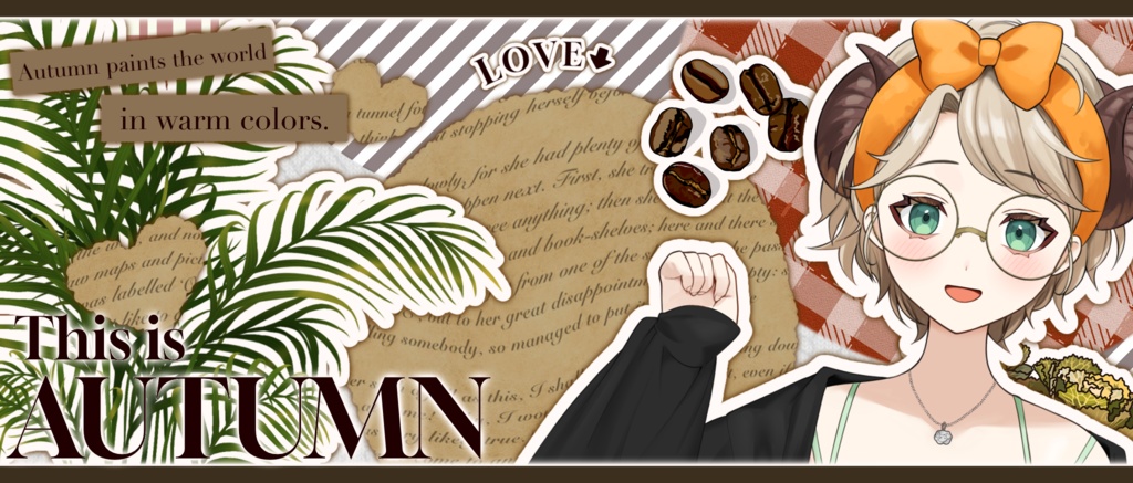 IRIAM/IRIAMヘッダー・アイコンリング(Autumn Collage)