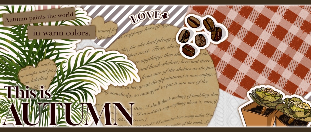 IRIAM/IRIAMヘッダー・アイコンリング(Autumn Collage)