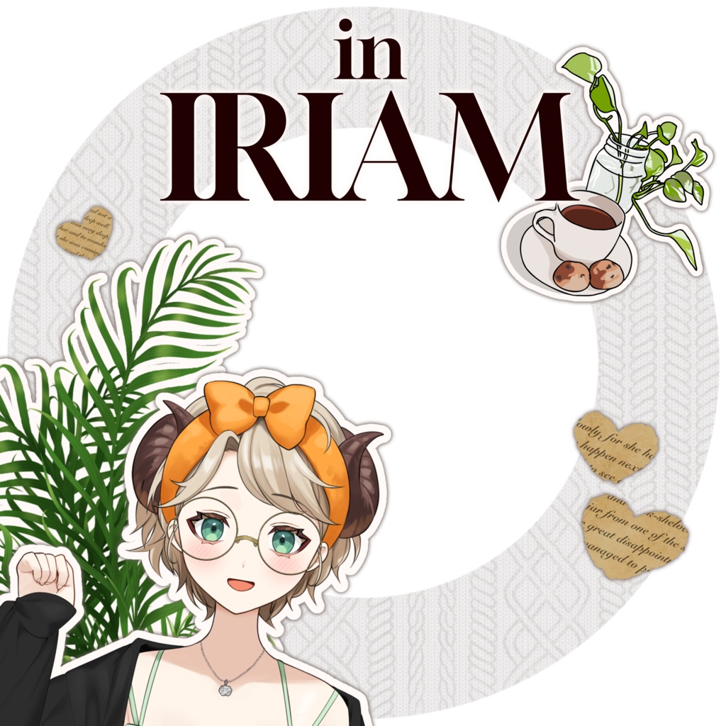 IRIAM／IRIAMヘッダー・アイコンリング（Autumn Collage）