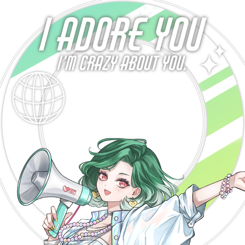 IRIAM／IRIAMヘッダー・アイコンリング（光るきみと、風と、そらと）