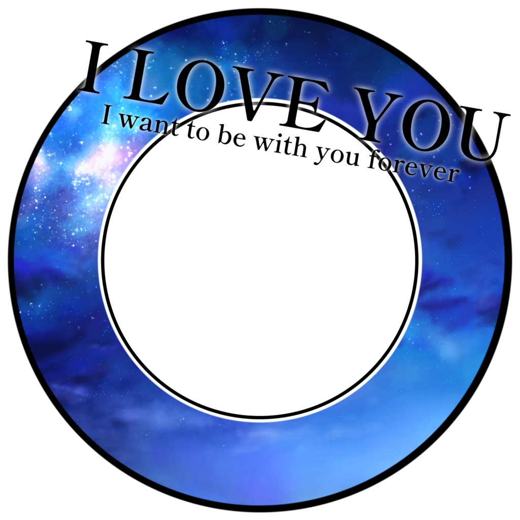 IRIAM/IRIAMヘッダー・アイコンリング(銀河よりも広大な愛)