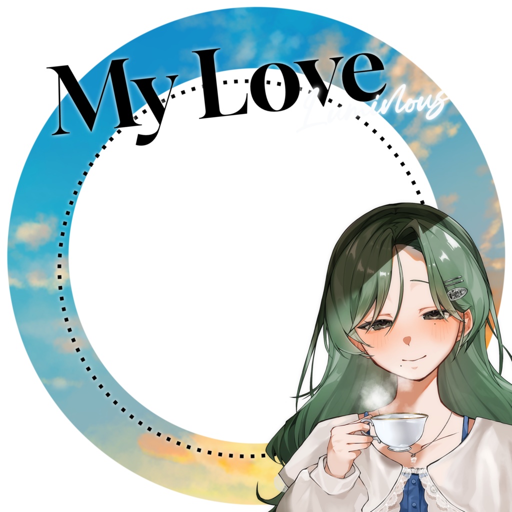 IRIAM／IRIAMヘッダー・アイコンリング（金の月・銀の月）