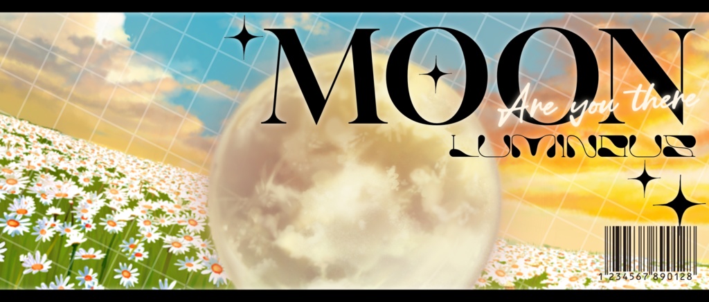 IRIAM/IRIAMヘッダー・アイコンリング(金の月・銀の月)