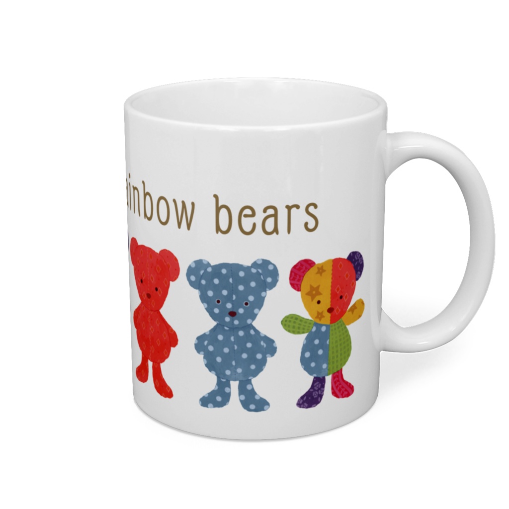 Rainbow bears マグカップ