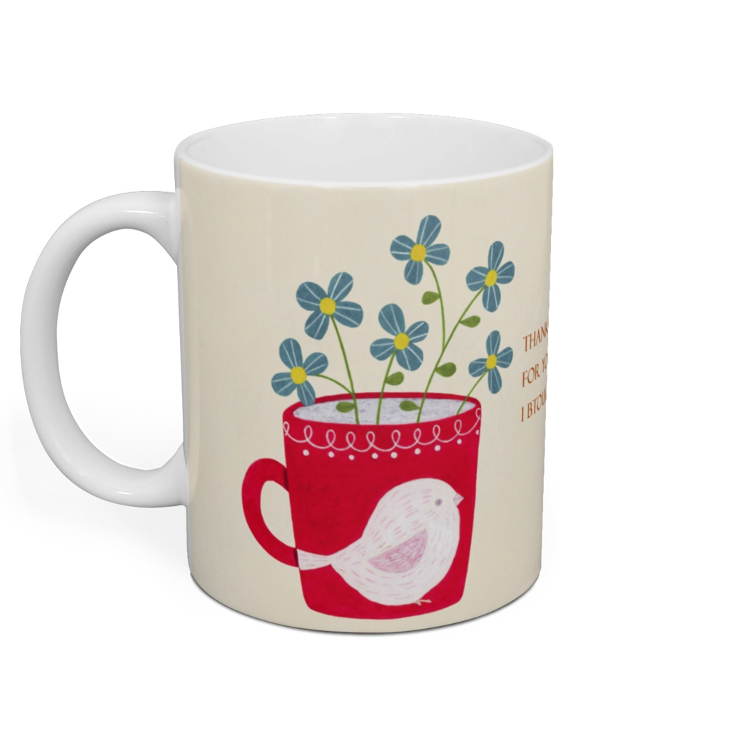 Red bird マグカップ
