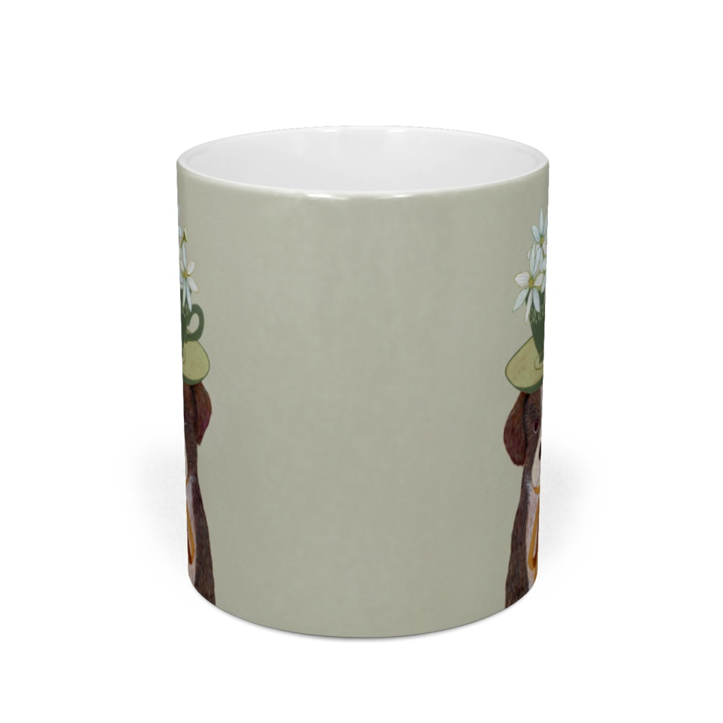 Flower Dog マグカップ