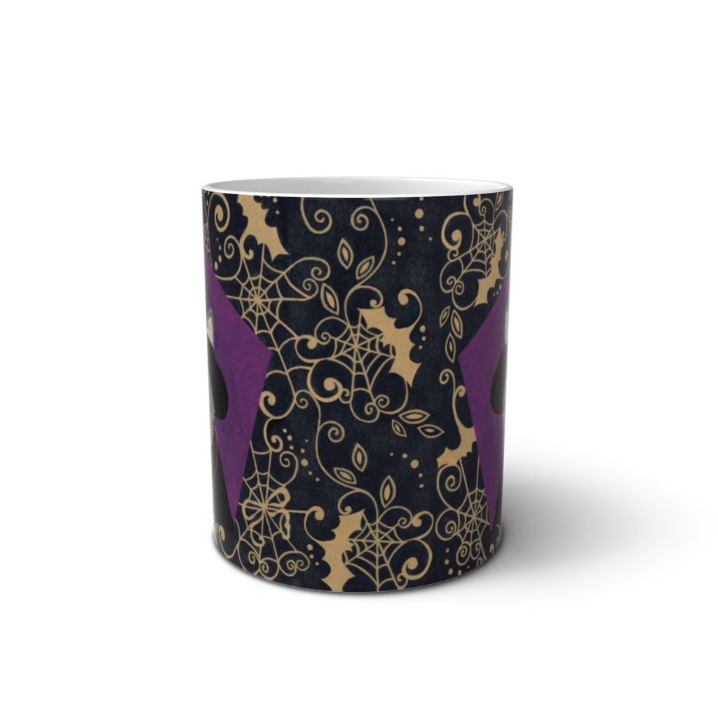 Halloween cat マグカップ