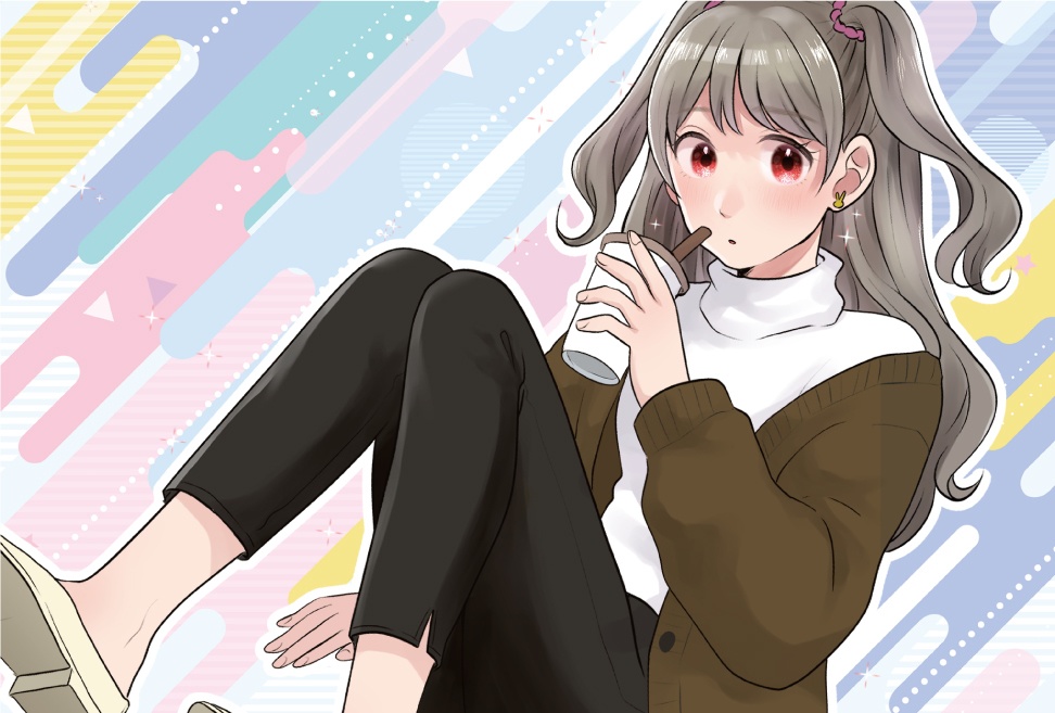 ポストカード(カフェオレ)