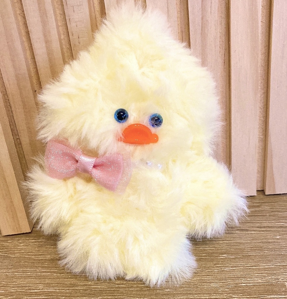 ふわふわひよこのお人形