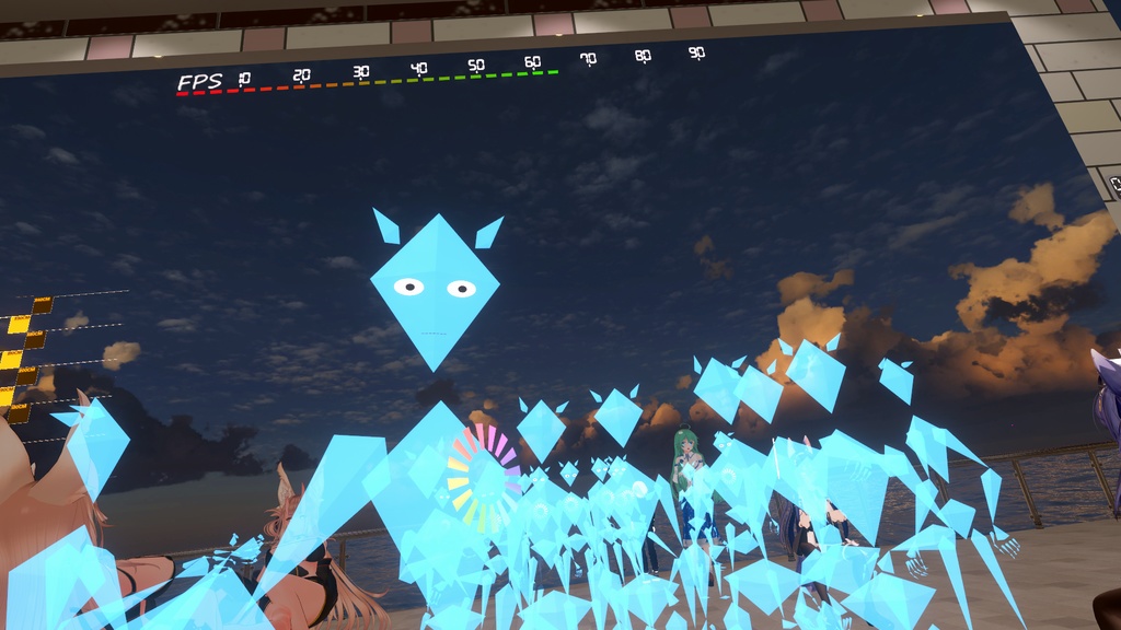 【VRChat】you can pick up and drop avatar objects.