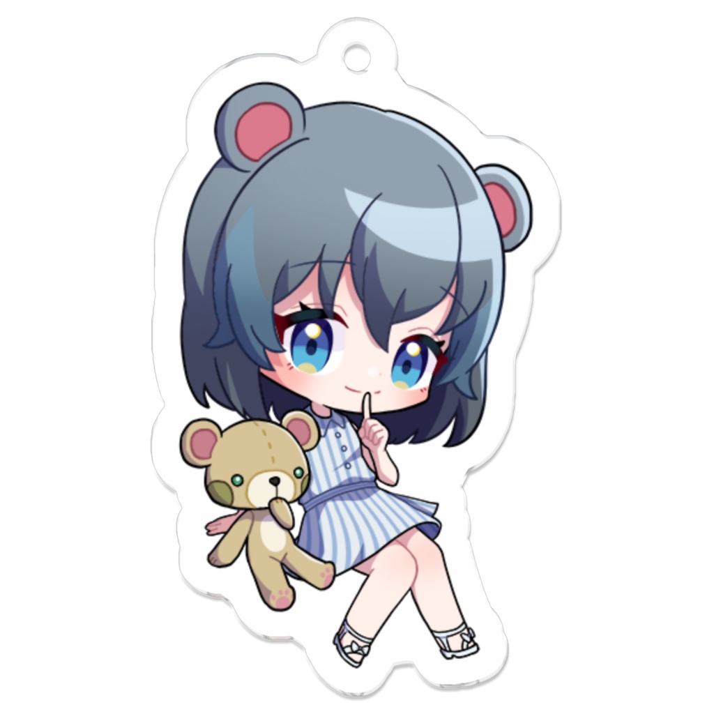 樋熊えぴのアクリルキーホルダー