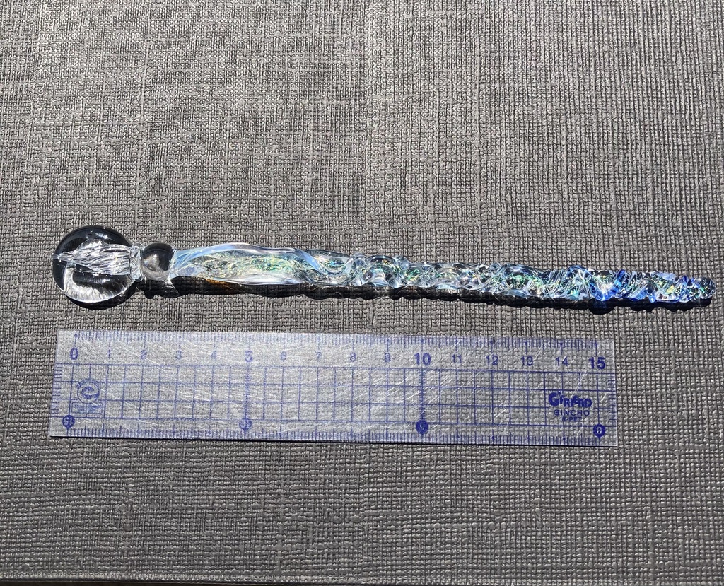 ガラスペン3 ダイクロ 長め 説明文必読