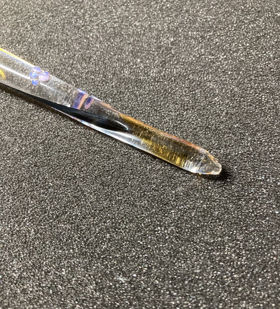 肉球 ガラスペン 三毛猫の尻尾