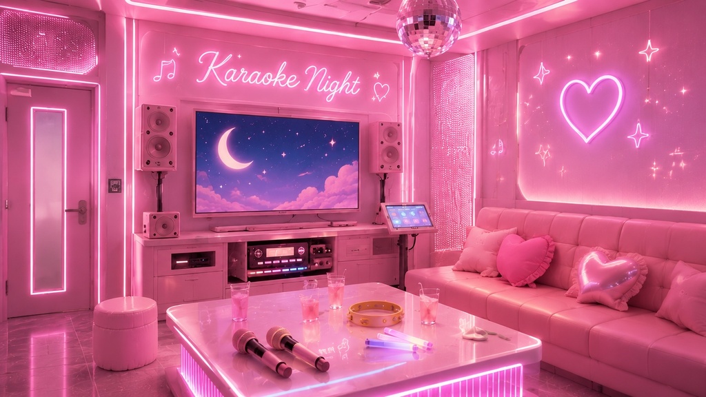 【Vtuber向け】配信用カラオケ部屋