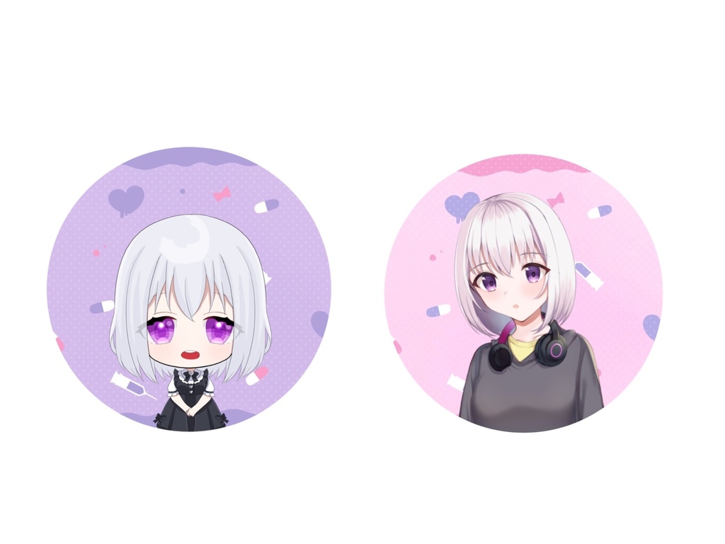 記念すべき1周年缶バッジセット