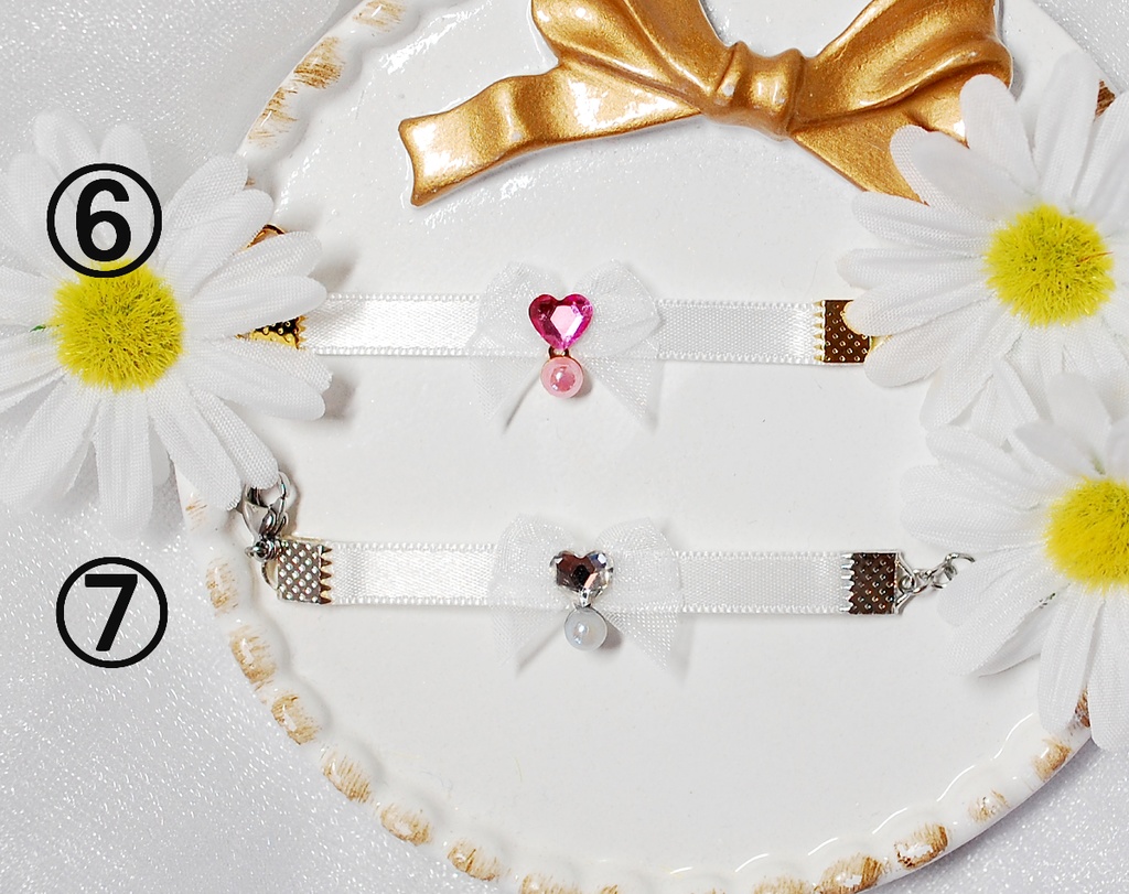 キラキラハートチョーカー