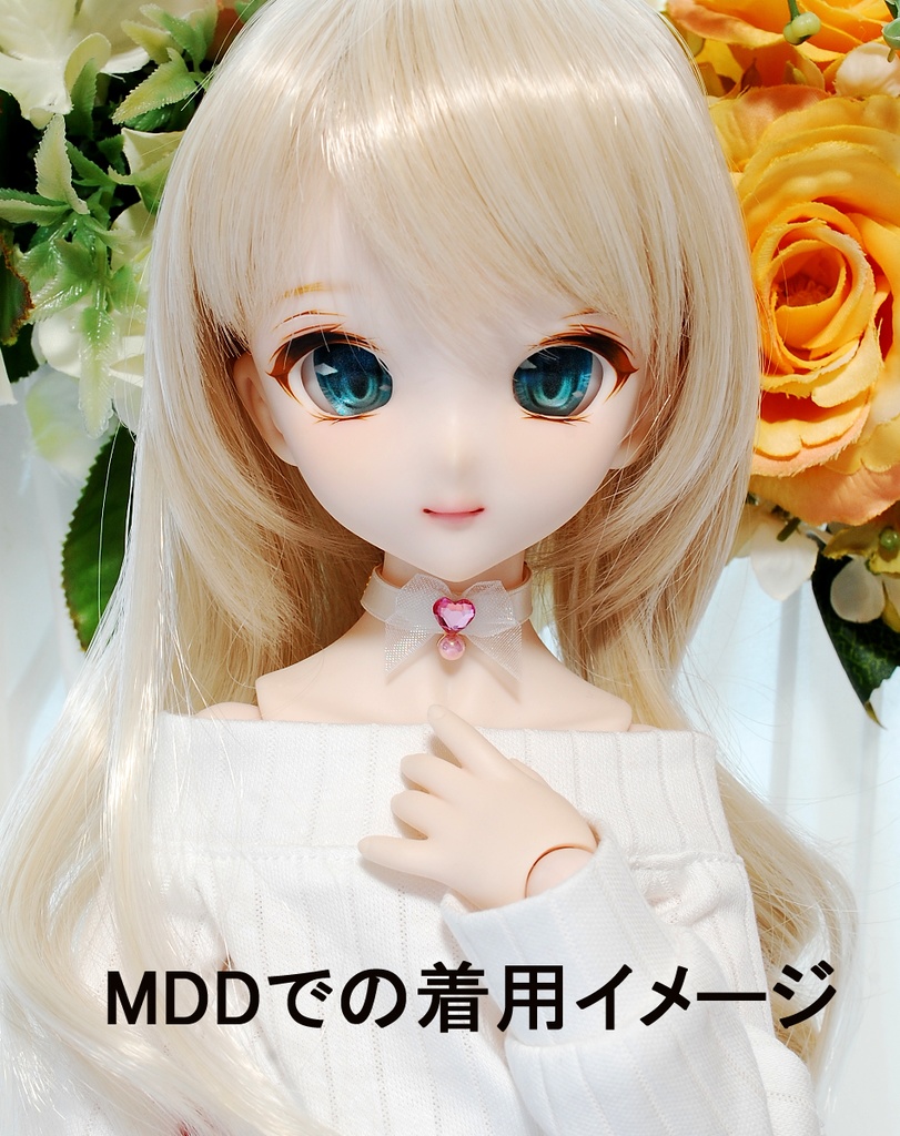 キラキラハートチョーカー