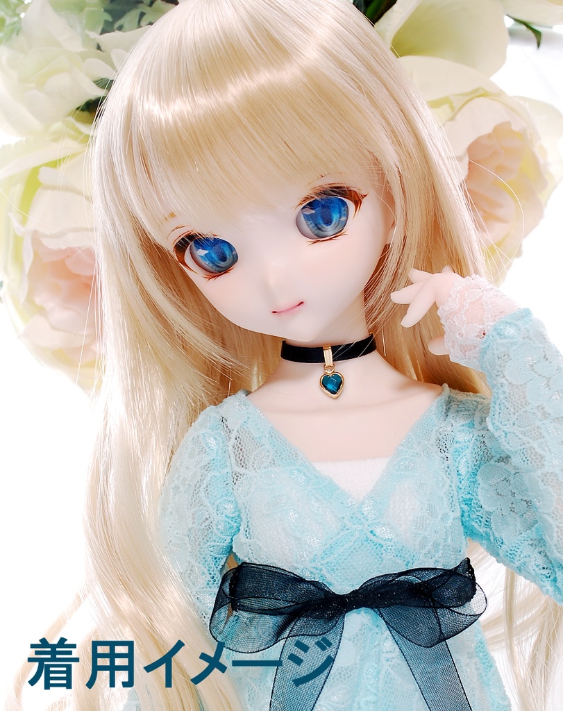 【ラスト1個】クリアハートチョーカー