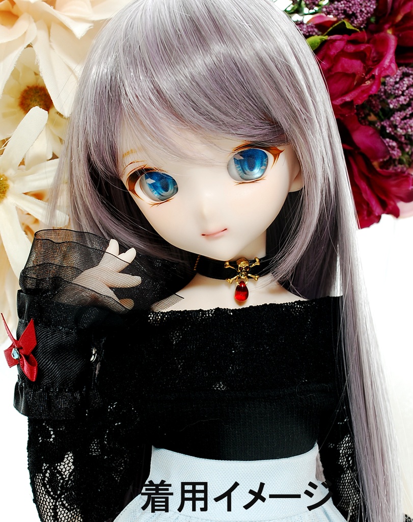 【ラスト1個】アンティークスカルチョーカー