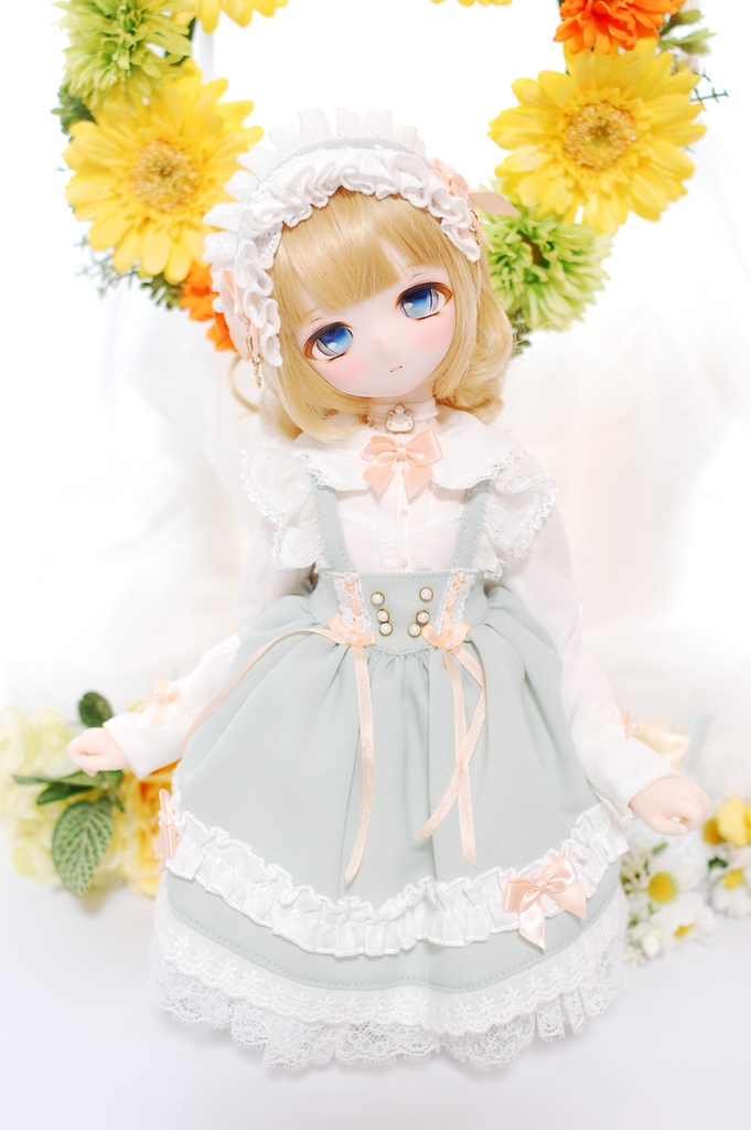 【展示】DDH-01セミホワイト肌カスタムヘッド➕カボションアイ2組➕おまけ