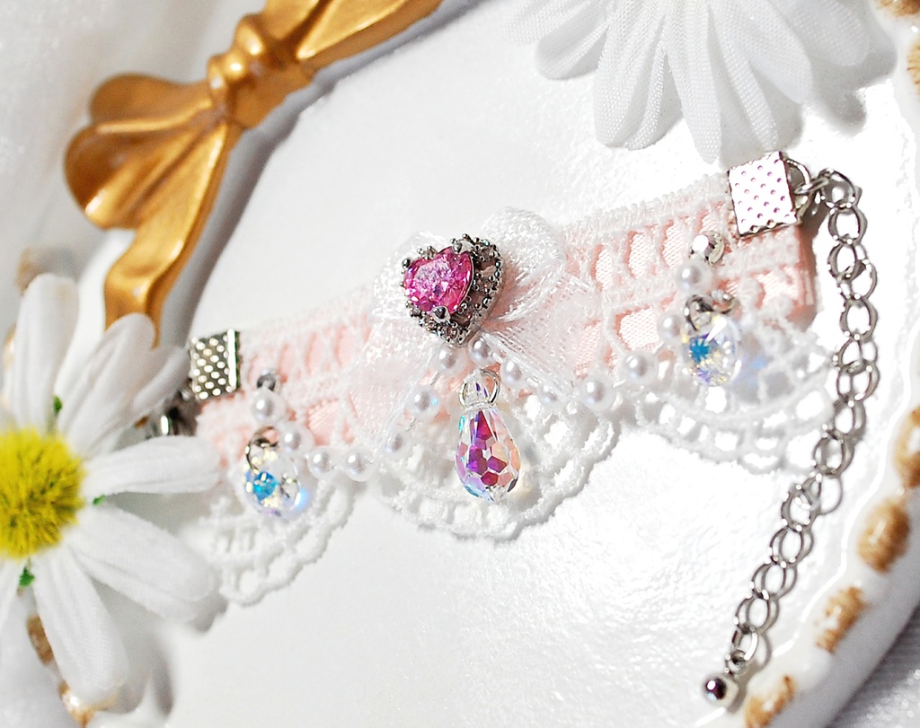 【ラスト1個】クリスタルのキラキラチョーカー