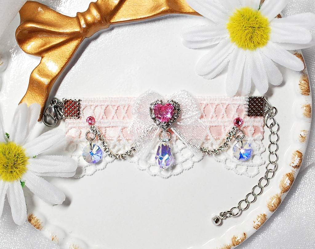 【ラスト1個】クリスタルのキラキラチョーカー