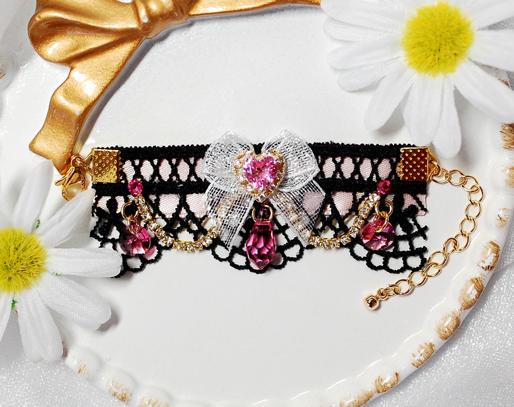 【ラスト1個】クリスタルのキラキラチョーカー