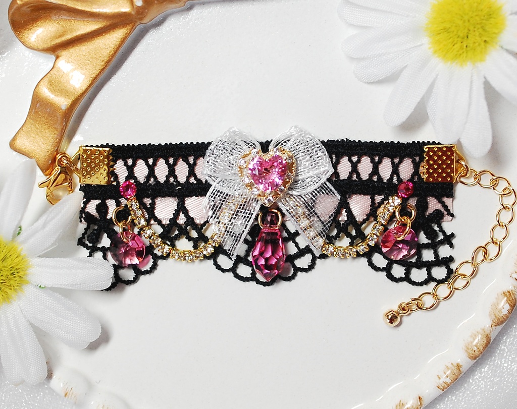 【ラスト1個】クリスタルのキラキラチョーカー