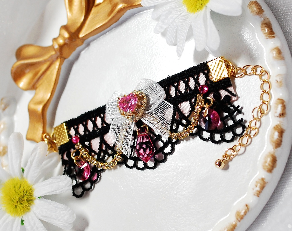 【ラスト1個】クリスタルのキラキラチョーカー