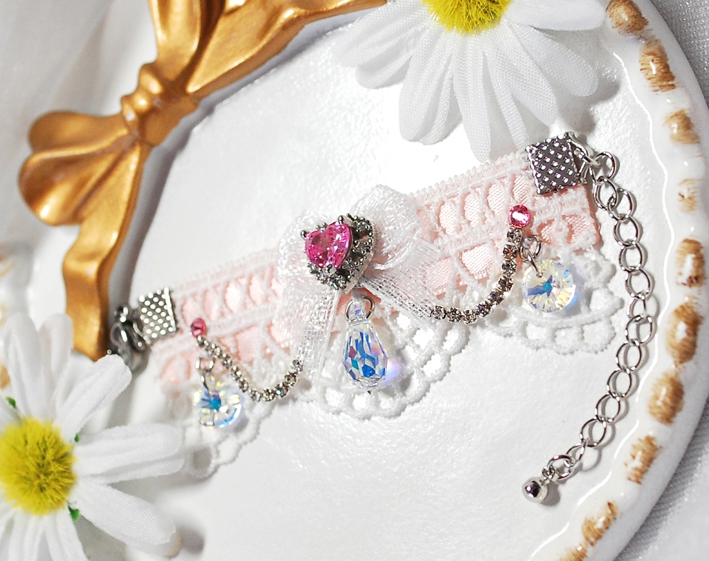 【ラスト1個】クリスタルのキラキラチョーカー