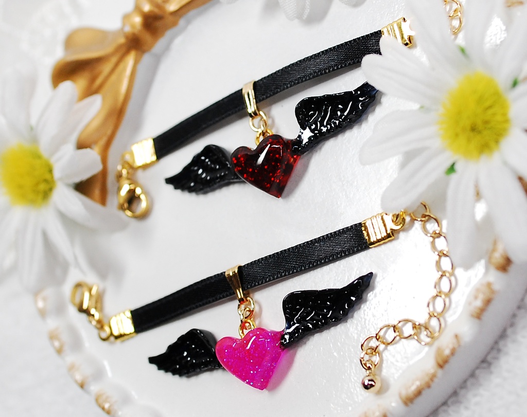 【ラスト1個】Black wingsチョーカー