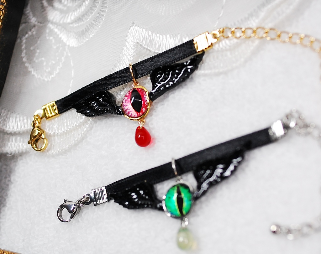 【ラスト1個】Black wingsチョーカー