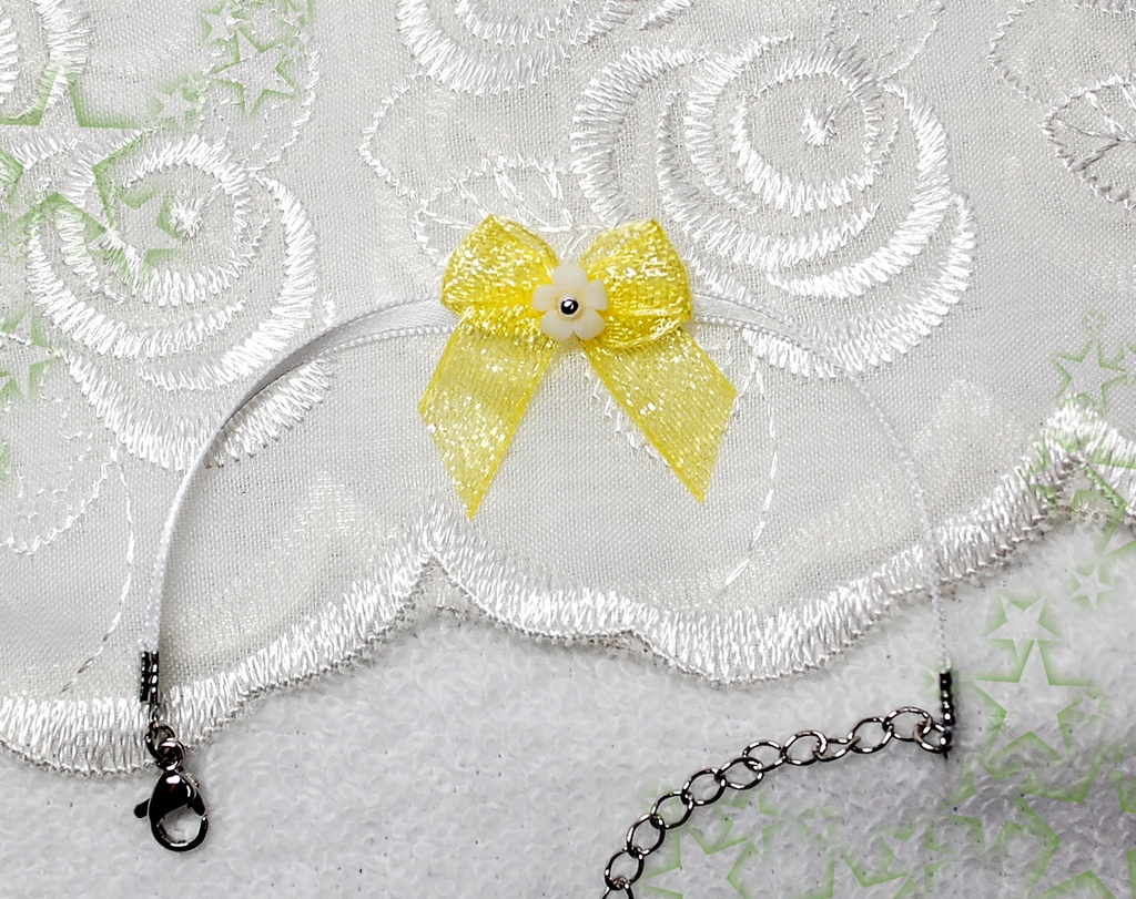 【展示】DDH-01(セミホワイト肌)カスタムヘッド+自作レジンアイ1組+自作アクセサリー1点