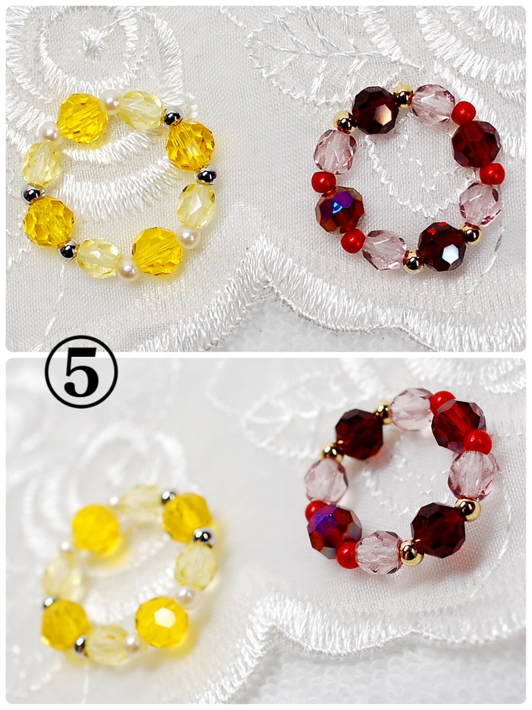 ビーズブレスレット (MDD・DD向きサイズ)