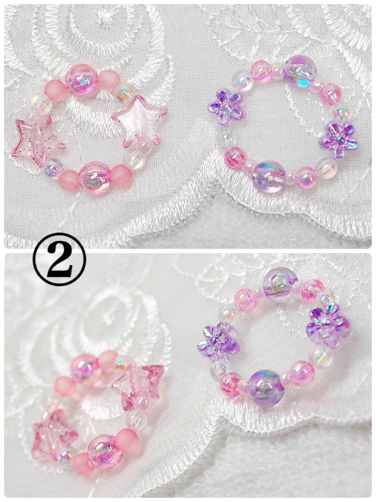 ビーズブレスレット (MDD・DD向きサイズ)