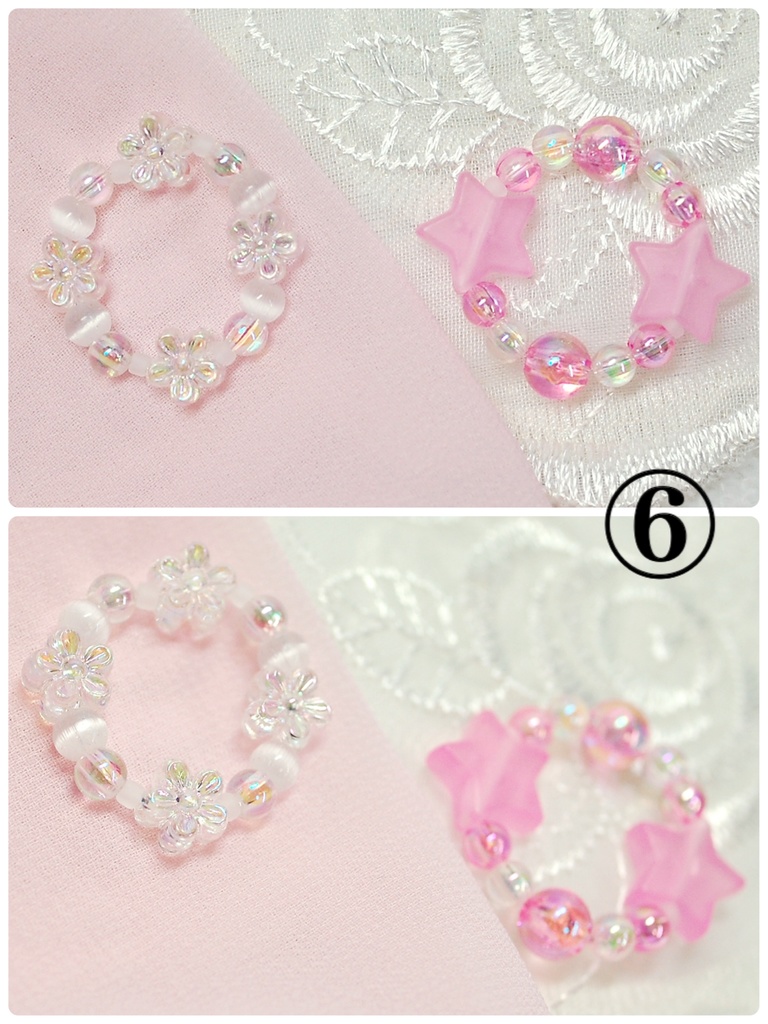 ビーズブレスレット (MDD・DD向きサイズ)