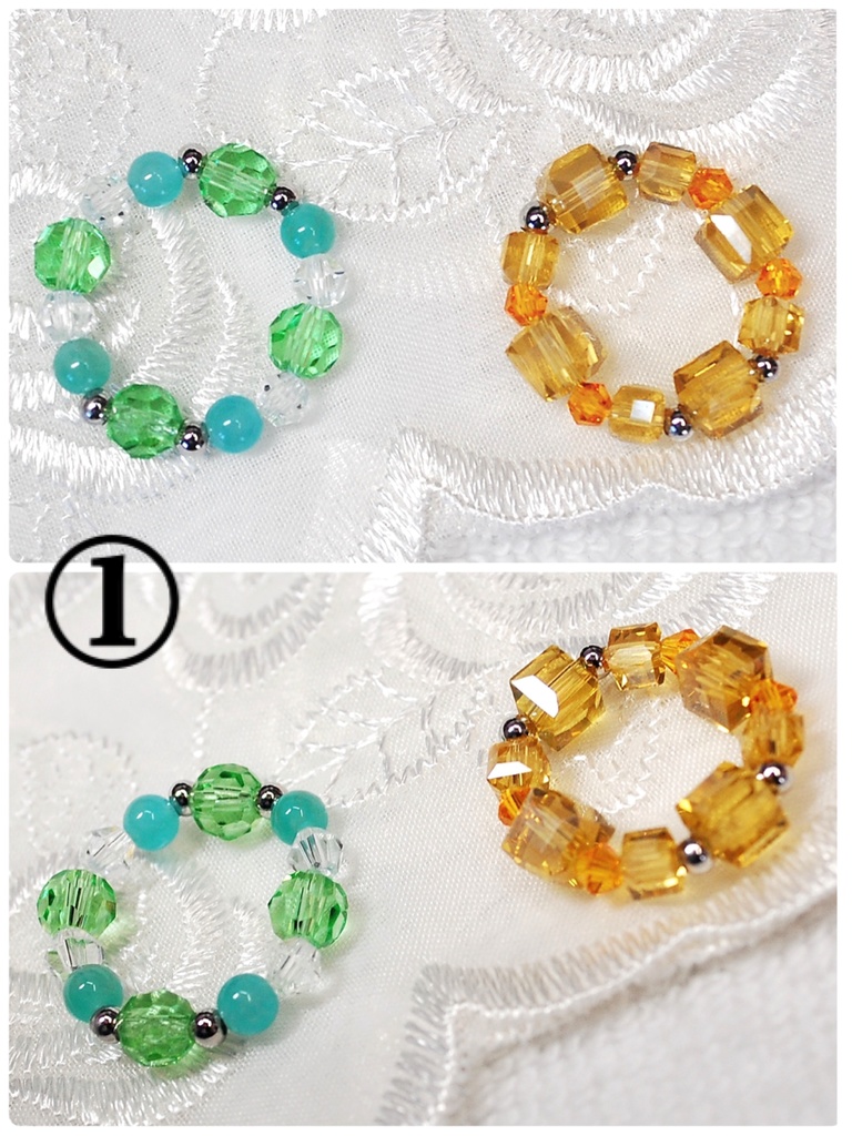 ビーズブレスレット (MDD・DD向きサイズ)