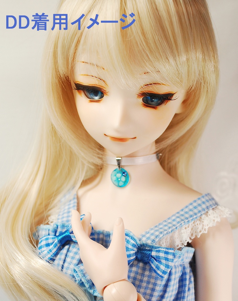 ワンポイントフラワーチョーカー