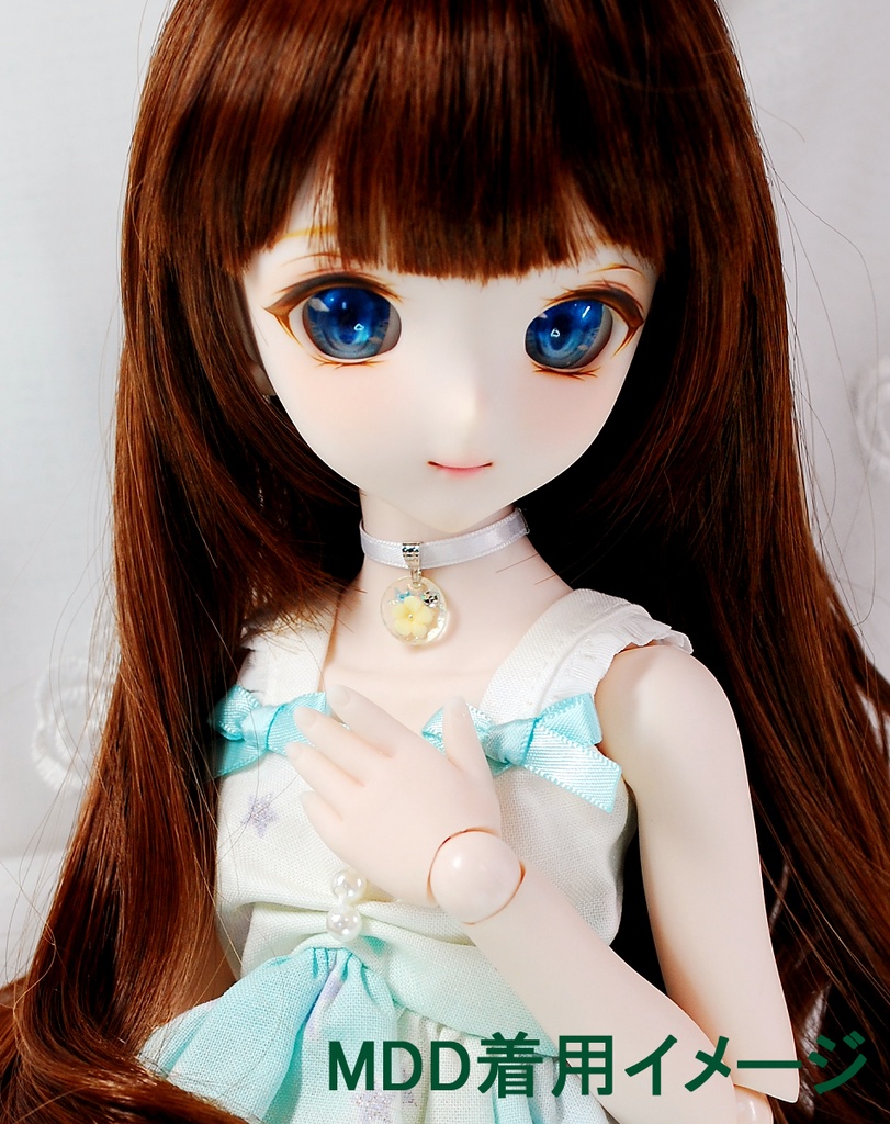 ワンポイントフラワーチョーカー