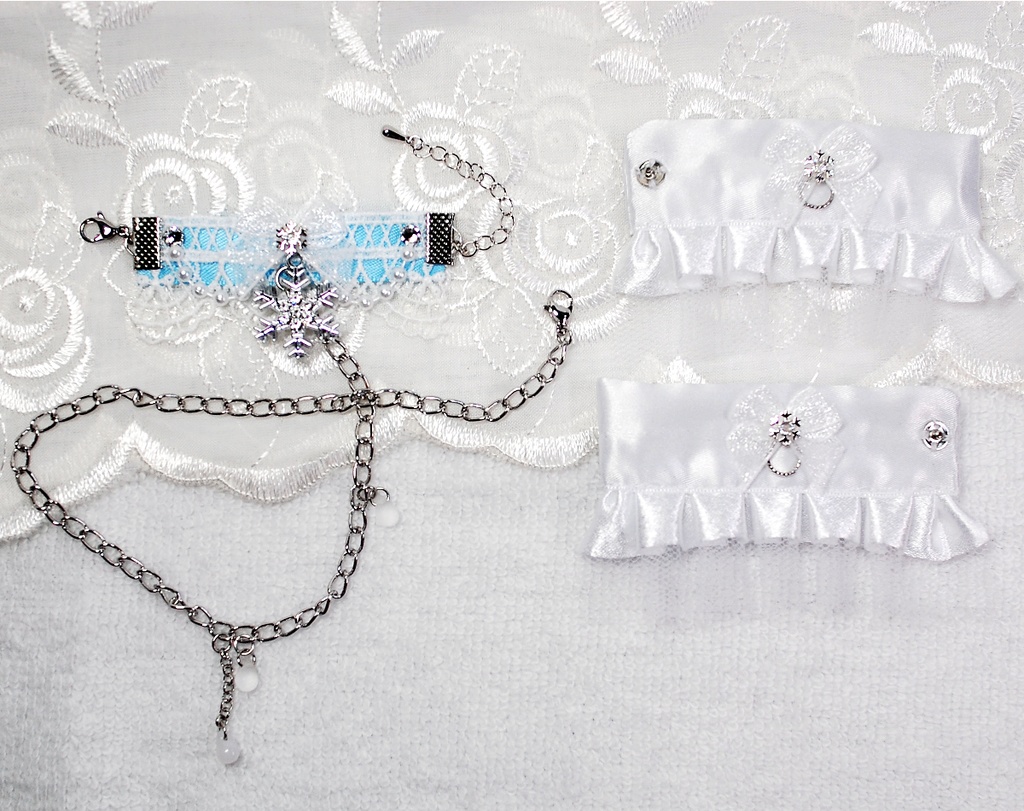 【12/7(日)20時から販売】雪の結晶チェーン MDDサイズ