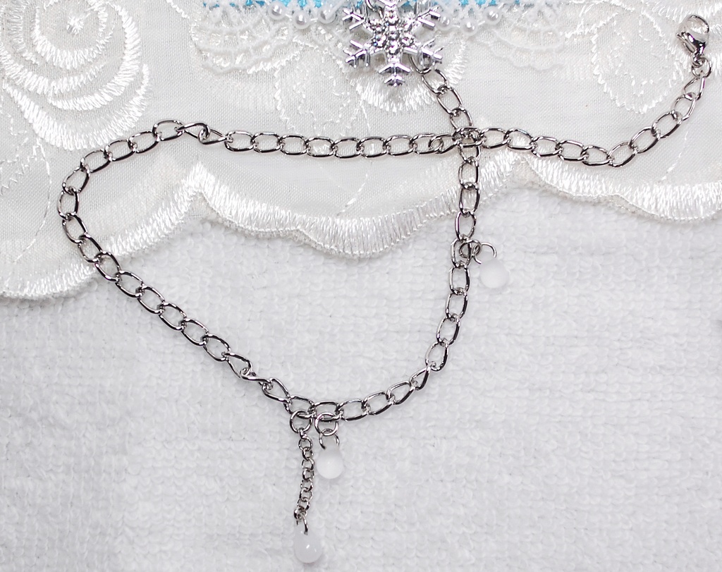 【12/7(日)20時から販売】雪の結晶チェーン MDDサイズ